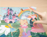 Stephen Joseph, Glow in The Dark Puzzle – Includes 48 Glow in The Dark Puzzle, Jigsaw Puzzle for Girls & Boys 3+ Years, Fairy Princess Stephen Joseph