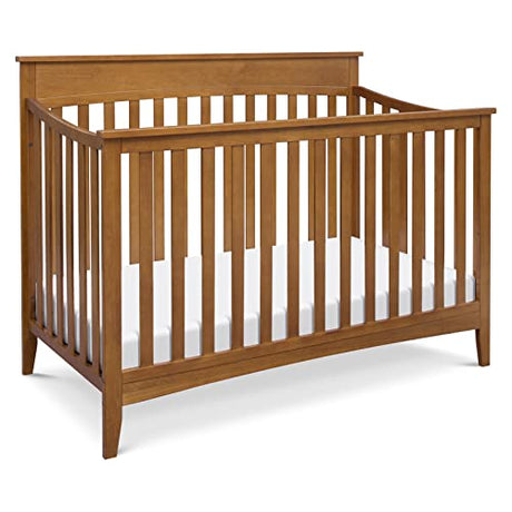 DaVinci Grove 4-in-1 Convertible Crib in Chestnut, Greenguard Gold Certified DaVinci