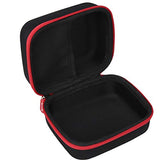 Aproca Case Compatible with Cricut EasyPress Mini Heat Press, Storage Portable Bag for Machine and Accessories -Black with Red Zipper (Case Only) Aproca