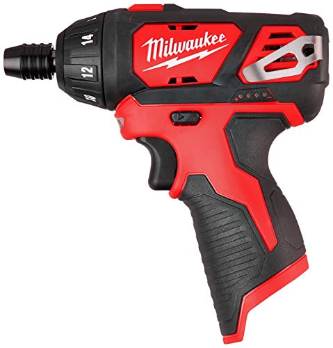 Milwaukee 2401-20 M12 12-Volt Lithium-Ion Cordless 1/4 in. Hex Screwdriver (Tool-Only) - WoodArtSupply