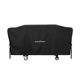 Blackstone 5484 Griddle Cover Updated Fits Cooking Station with Hood and Shelves Water Resistant, Weather Resistant, Heavy Duty 600D Polyester Flat Top Gas Grill Cover, Black 36" Black BLACKSTONE
