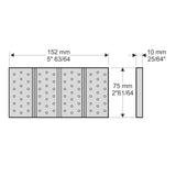 Ceramic Grill Tile Kit Upgrade to Radiant Heat Compatible with Any Gas Grill Easy to Install Enhance Grill Area and Flavor in Foods Replaces Lava Rocks and Briquettes by Easylife Tech BBQ King Grill Tiles