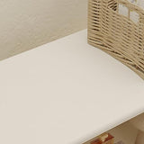 5-Shelf Tall Bookcase in White – Spacious Wooden Bookshelves for Home Office, Living Room, and Bedroom blini