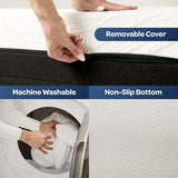 OhGeni 10 Inch King Size Mattress, Cooling Gel Memory Foam Bed Mattresses in a Box, Cool Touch Surface, Medium Feel，Ergonomic Support & Pressure Relief, CertiPUR-US Certified Foam, Designed in USA OhGeni