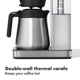 OXO Brew 8 Cup Coffee Maker, Stainless Steel,Black OXO