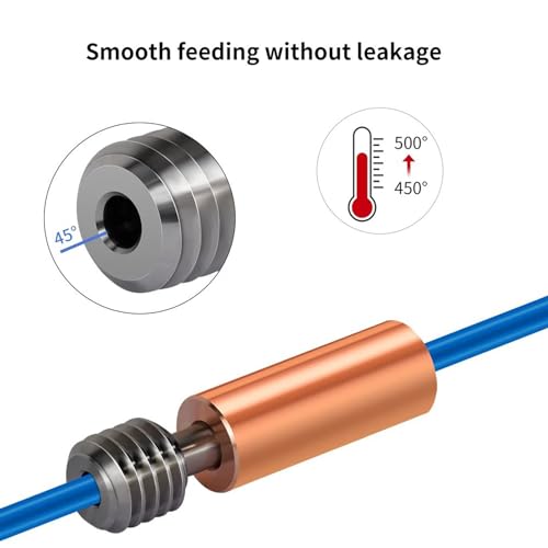 LANKEGU Hotend Heating Block Kit for Neptune 4, 3D Printer Accessories Hotend Heat Block Kit with 5PCS Silicone Socks and 5 PCS Nozzles Only for Elegoo Neptune 4, Neptune 4 Pro LANKEGU