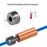 LANKEGU Hotend Heating Block Kit for Neptune 4, 3D Printer Accessories Hotend Heat Block Kit with 5PCS Silicone Socks and 5 PCS Nozzles Only for Elegoo Neptune 4, Neptune 4 Pro LANKEGU