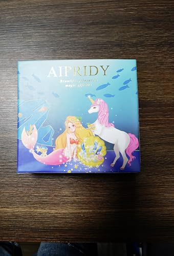 AIPRIDY 150 Pieces Charm Bracelet Making Kit,Unicorn Mermaid Crafts Gifts Set Can Inspires Imagination and Creativity,Jewelry Making Kit Perfect Gifts for Girls 5-12 Years Old (150 Pieces) AIPRIDY