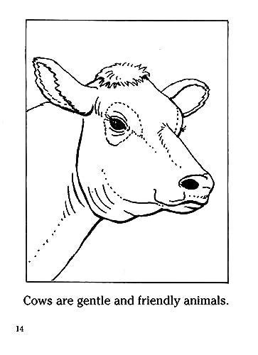 Farm Animals Coloring Book (Dover Little Activity Books: Animals)