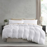 Hearth & Harbor King Duvet Cover Set - King Soft Prewashed White Duvet Cover, 3 Piece Set with Zipper Closure, 1 Duvet Cover 104x90 inches and 2 Pillow Shams Hearth & Harbor