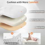 BestOffice Office Chair Ergonomic Desk Chair Mesh Computer Chair Lumbar Support Modern Executive Adjustable Stool Rolling Swivel Chair for Back Pain,White BestOffice