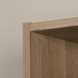 Sauder Beginnings Bookcase With Doors/ Book shelf, Summer Oak finish Sauder