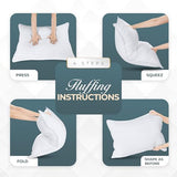 Utopia Bedding Bed Pillows for Sleeping Queen Size (White), Set of 2, Down Alternative Pillow for Sleeping, Cooling Hotel Quality Pillow Set for Back, Stomach or Side Sleepers Utopia Bedding