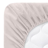 Brushed Microfiber Sheet Set- 3 Piece Bed Linens-Fitted & Flat Sheets, Plus A Pillowcase-Wrinkle, Stain & Fade Resistant by Lavish Home (Twin, Beige) Lavish Home