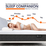 3 Inch Gel Memory Foam Mattress Topper King Size High Density Cooling Pad Pressure Relief Bed Topper (with Removable & Bamboo Cover) VALUXE