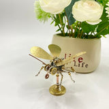 3D Metal Puzzle, Steampunk Butterfly Insect Bug Mechanical Model, Making Kit DIY Projects Metal Building Adult Hobby Kits for Men for Birthday(Butterfly-HD5)