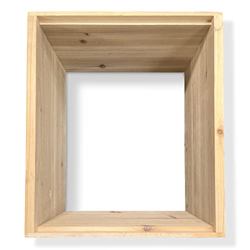 Honey Keeper Complete Deep Hive Body Kit, Painted and Assembled Beehive with 10-Frames, White Honey Keeper