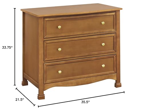 DaVinci Kalani 3-Drawer Dresser in Chestnut DaVinci