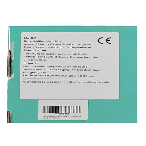 YURROAD 19pcs Beginners Quilling Tools Kit Electric Slotted Quilling Pen Template Board Curling Coach Crimper Comb Filigrana Tools Set YURROAD