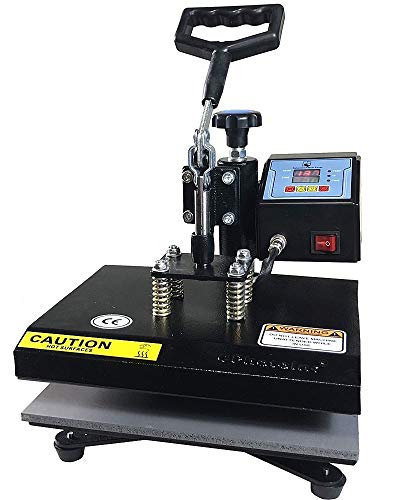 ePhotoInc Swing Away 9 x 12 T Shirt Heat Press Machine Transfer Sublimation Press ZP9BU ephotoinc