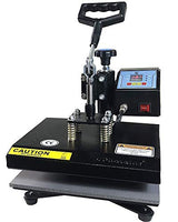 ePhotoInc Swing Away 9 x 12 T Shirt Heat Press Machine Transfer Sublimation Press ZP9BU ephotoinc