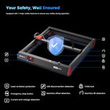 Algolaser 40000mW Laser Engraver Machine - Laser Cutter/Engraver with Air Assist Kit - Laser Engraving Machine with 3.5" Smart Touchscreen & AlgoOS System,Laser Engraver for Metal,Wood,Acrylic AlgoLaser