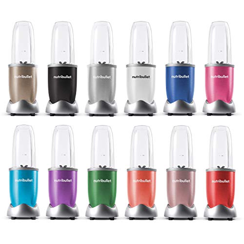 nutribullet Pro 900 Watt Personal Blender - 13-Piece High-Speed Blender/Mixer System, Champagne NutriBullet