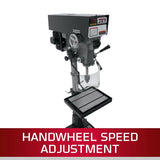 JET 15-Inch Variable-Speed Drill Press, 1 HP, 3Ph 220/440V (‎J-A5818) Jet