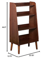 SEI Furniture Berritza Bookcase, Walnut SEI Furniture
