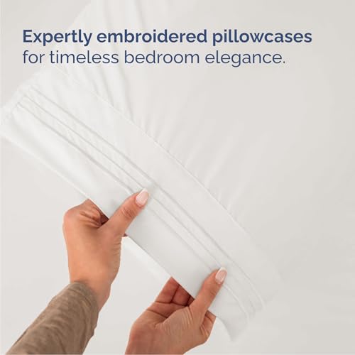 Queen Size 4 Piece Sheet Set - Comfy Breathable & Cooling Bed Sheets Set - Hotel Luxury Bedding for Women, Men, Kids, Teens, Boys & Girls - Deep Pockets, Soft, Wrinkle Free - Oeko-Tex - Antique White CGK Unlimited