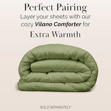 Southshore Fine Living, Inc. 6-Piece Full Size Bed Sheets Set, 21-Inch Extra Deep Pocket Fitted Sheet Full, Flat Sheet, Microfiber Bedding, Sage Green Pillow Cases Standard Size, Sage Green Sheets Southshore Fine Living, Inc.