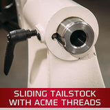 JET 18" x 40" EVS Woodworking Lathe, 2 HP, 1Ph 230V (Model JWL-1840EVS) Jet