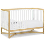 Delta Children Tribeca 4-in-1 Baby Convertible Crib, Bianca White/Natural Delta Children