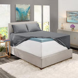 Hearth & Harbor Extra Deep Pocket Sheet Sets, Luxury Soft 6 Piece Bed Sheet Set Fits Mattress 18-24 Inches - Queen, Grey Hearth & Harbor