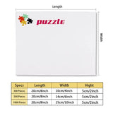 Fighting Irish of Notre Dame 500 Piece Jigsaw Puzzle Wooden Jigsaw Puzzle Farm Farmhouse Children and Adolescents Educational Training Decompression Resistant Difficult Play Games WoodArtSupply