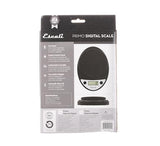 Escali Primo Digital Food Scale Multi-Functional Kitchen Scale and Baking Scale for Precise Weight Measuring and Portion Control, 8.5 x 6 x 1.5 inches, Black Escali