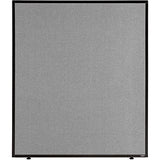 Global Industrial Office Partition Panel, 36.25 Inch Width x 42 Inch Height, Gray Color, 1 Piece, Build Your Own Office Design System Global Industrial