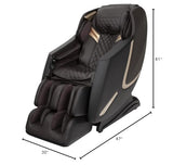AmaMedic 3D Premium Massage Chair | Zero-Gravity | Computerized Body Scanning | Full-Body | Lumbar Heat Therapy (Black) Titan
