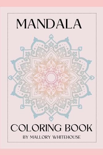 Mandala Coloring Book for Mindfullness WoodArtSupply
