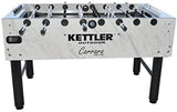 KETTLER Carrara Outdoor Foosball Table with 360 Degree Goalie Rotation, 5 Resin Balls, 5 Cork Balls and Premium Storage Cover KETTLER