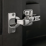 OVE Decors Bailey 60 in. W x 22 in. D x 34.5 in. H Double Sink Bath Vanity in Matte Black Wood with White Engineered Quartz Top OVE Decors