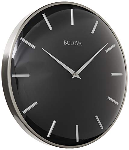 Bulova C4849 Metro Wall Clock Bulova