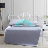 EXQ Home Weighted Blanket Cover 41x60-Twin Size Premium Soft for Kids Weighted Blanket with Zipper,Machine Washable Duvet Cover for Hot Sleeper in Summer(Grey,Duvet Cover Only) EXQ Home