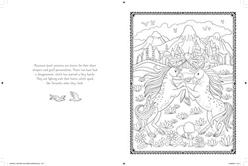 The Magical Unicorn Society Official Coloring Book Union Square Kids