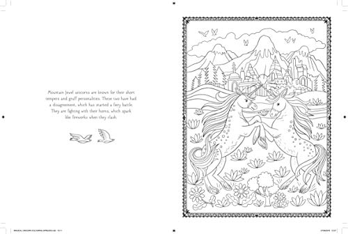 The Magical Unicorn Society Official Coloring Book