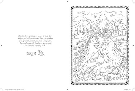 The Magical Unicorn Society Official Coloring Book Union Square Kids