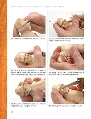 Art & Technique of Scandinavian-Style Woodcarving: Step-by-Step Instructions & Patterns for 40 Flat-Plane Carving Projects (Fox Chapel Publishing) Fox Chapel Publishing
