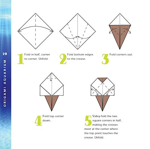 Origami Aquarium Kit: Aquatic fun for everyone!: Kit with Two 32-page Origami Books, 20 Projects & 98 Origami Papers: Great for Kids & Adults! Tuttle Publishing
