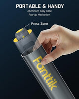 Fanttik S1 Pro 3.7V Electric Screwdriver, Cordless Screwdriver, 16 S2 Metal Bits, 3 Torque Settings, Max 6 N.m, 2000mAh Battery, LED Light, 1/4''Hex, Idea Tool for Furniture/Desktop Computer Fanttik