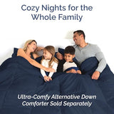 Queen Size 4 Piece Sheet Set - Comfy Breathable & Cooling Bed Sheets Set - Hotel Luxury Bedding for Women, Men, Kids, Teens, Boys & Girls - Deep Pockets, Soft and Wrinkle Free - Oeko-Tex - Navy Blue CGK Unlimited
